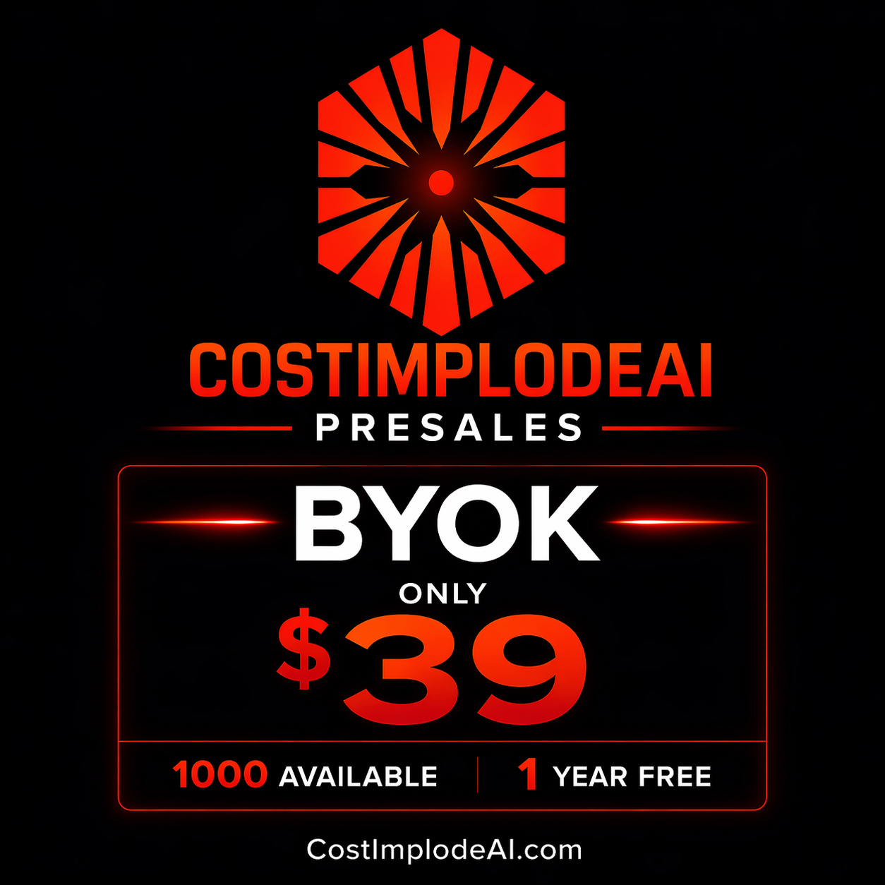 CostImplode $39 presale