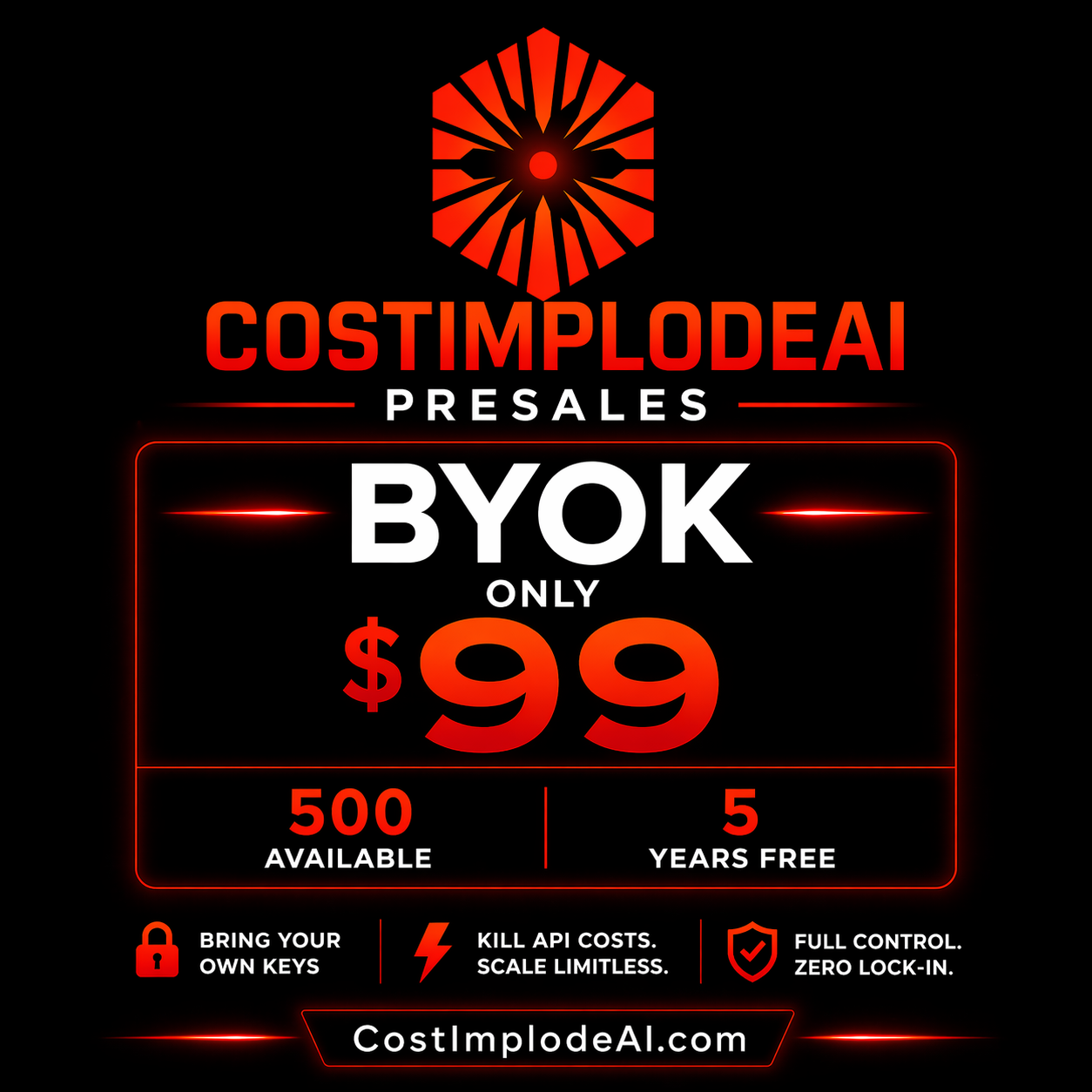 CostImplode $99 presale
